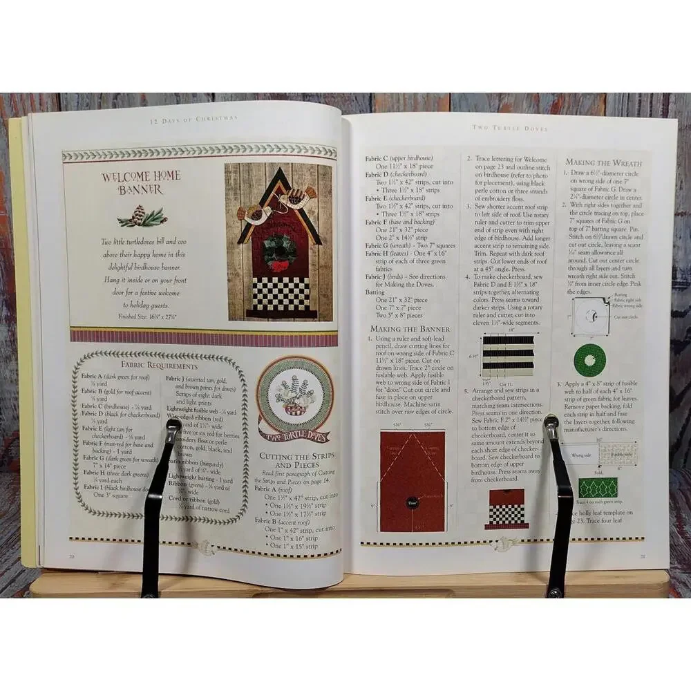Debbie Mumm 12 Days of‎ Christmas Sewing Instruction Book
